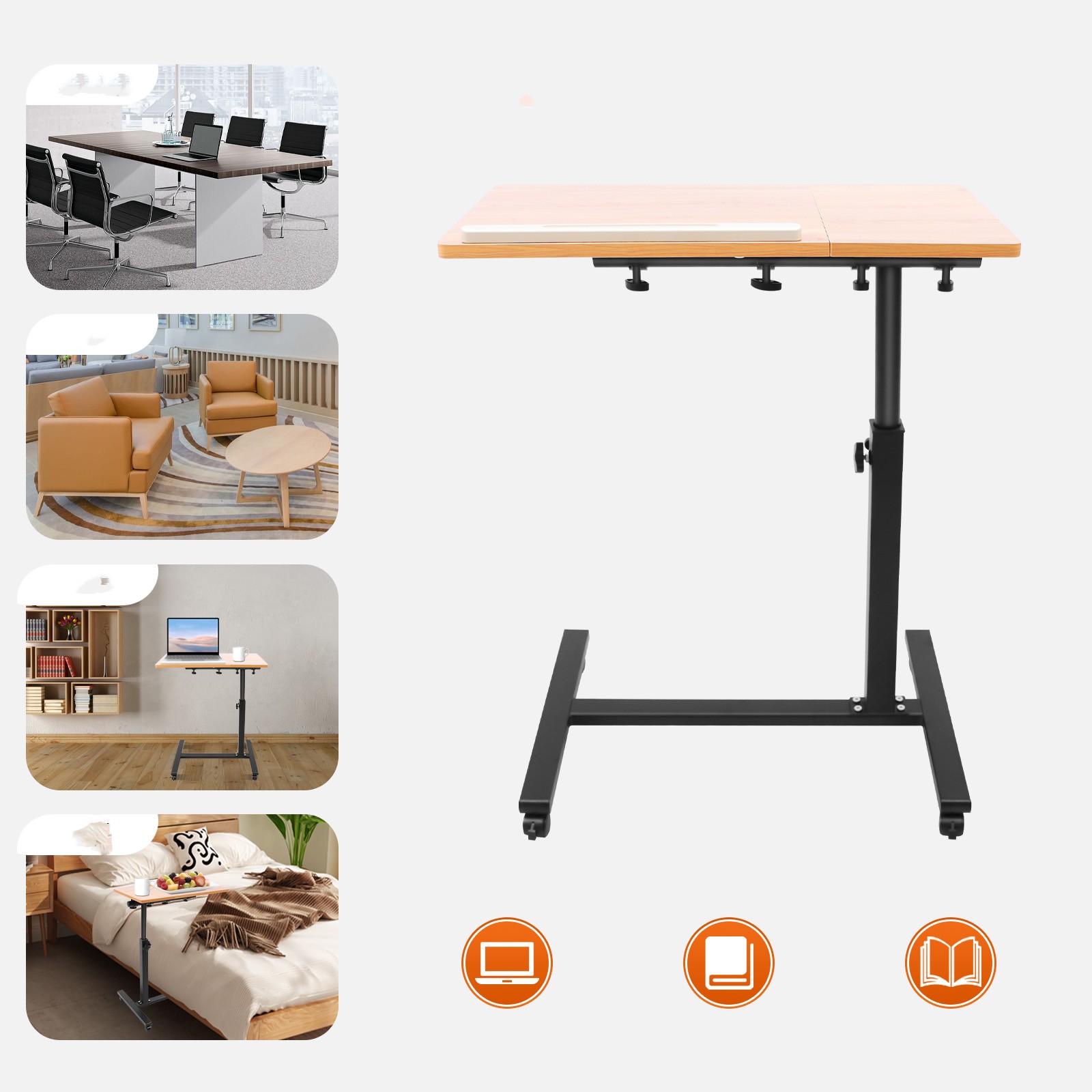 Desk Setup Maker - Tavolo per laptop mobile regolabile a
