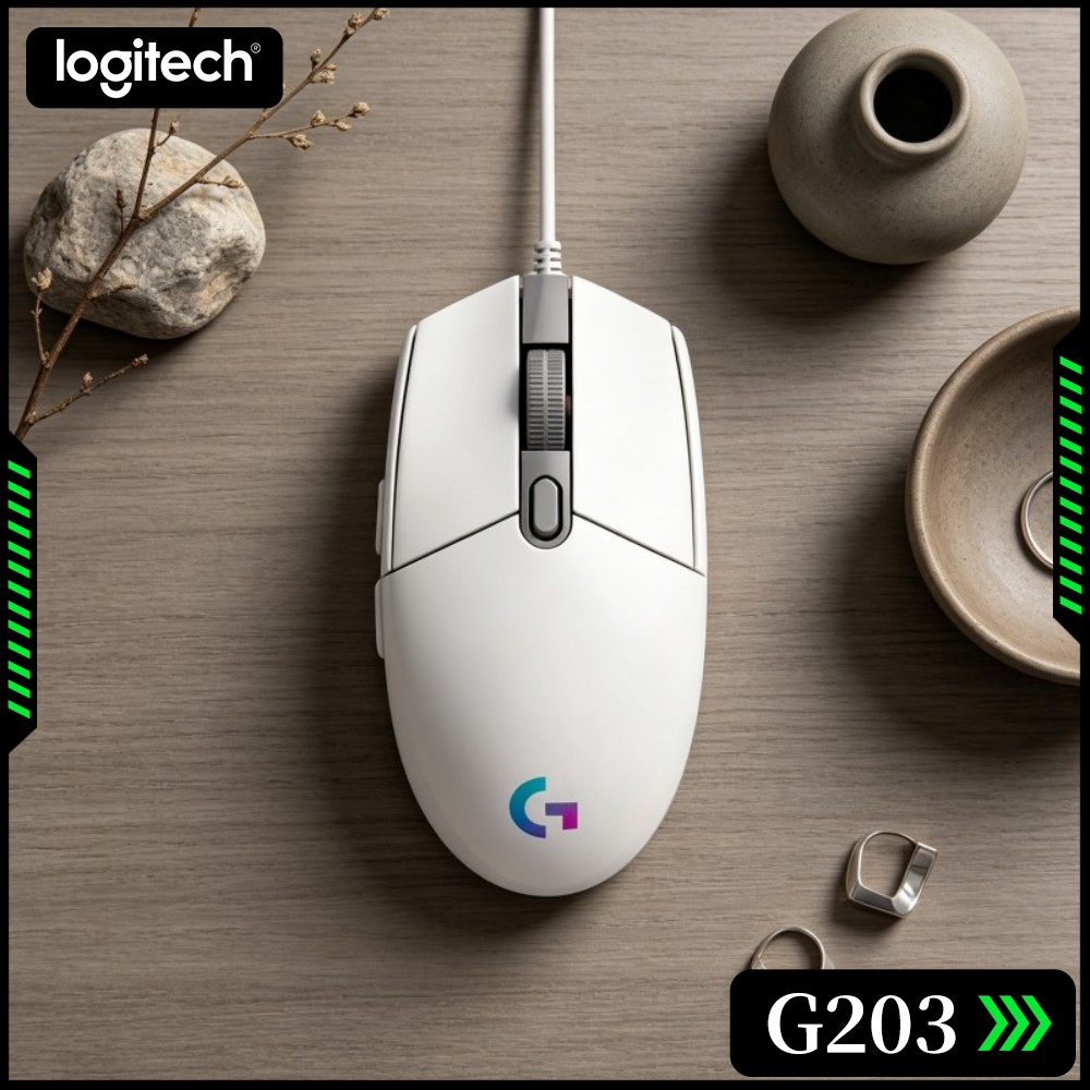 Logitech Mouse G203 - Mouse da Gaming Cablato Logitech G203,