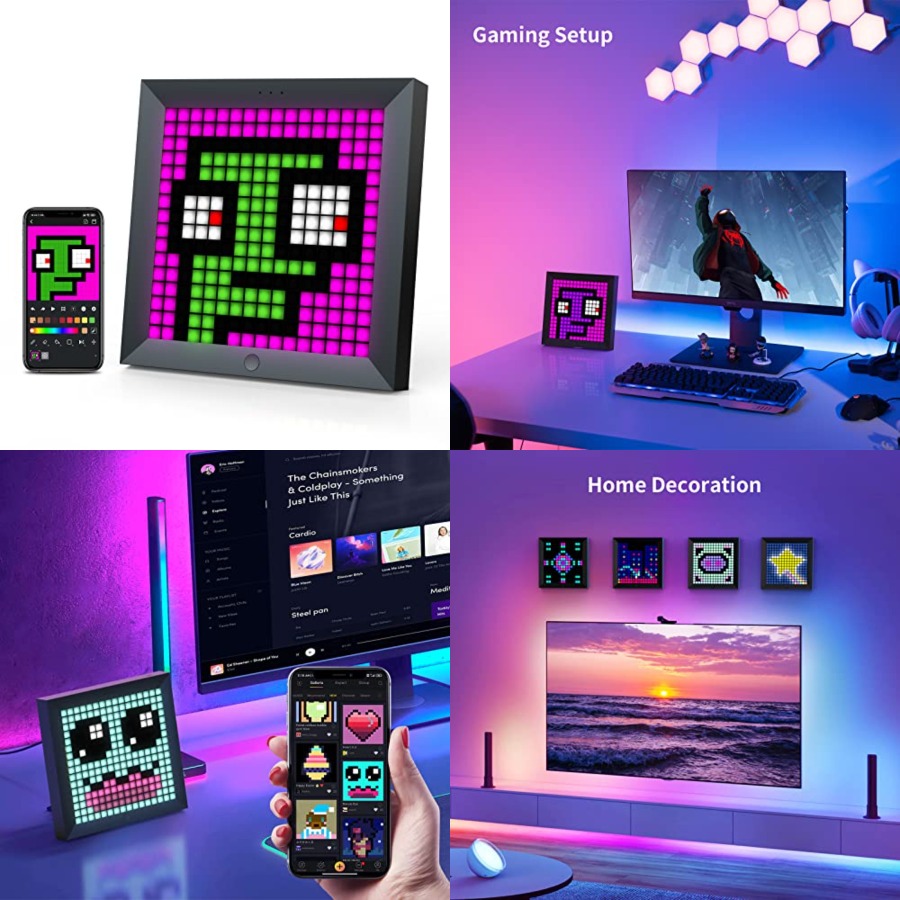 Desk Setup Room - Pannello Display LED a Pixel per
