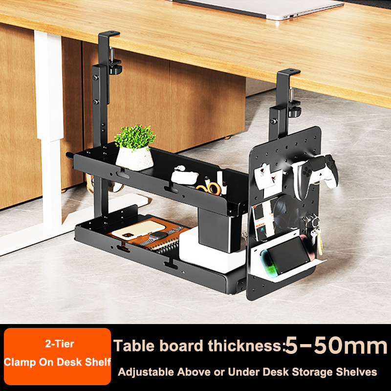 Desk Setup Productivity - Organizer da scrivania a 2 livelli