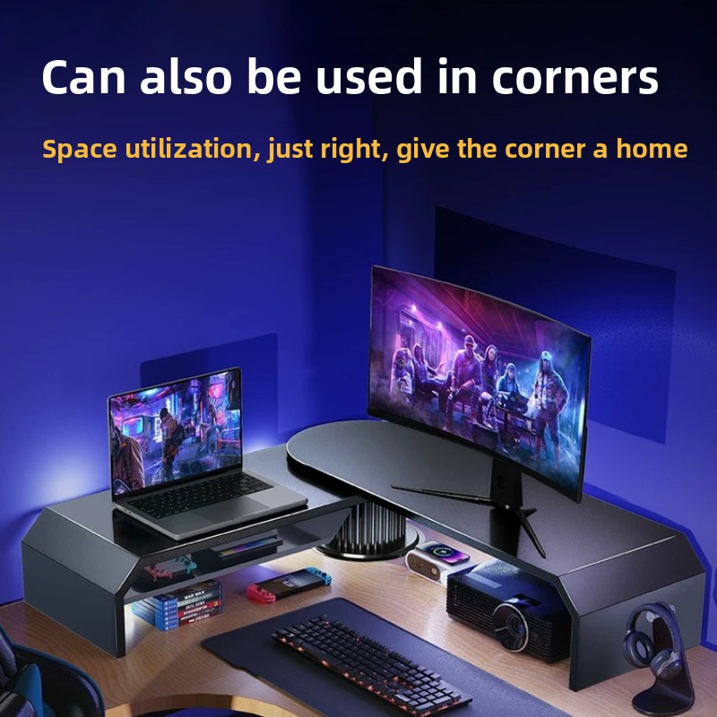 Dual Monitor Desk Setup - Supporto per Doppio Monitor da Gaming,