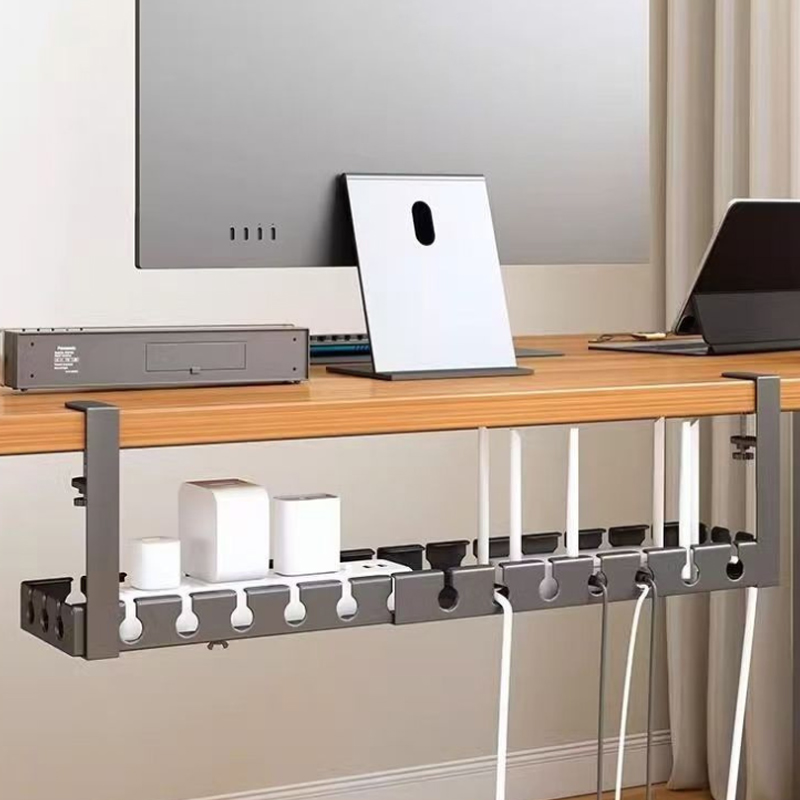 Desk Setup Organizer - Organizzatore per cavi sotto il tavolo,