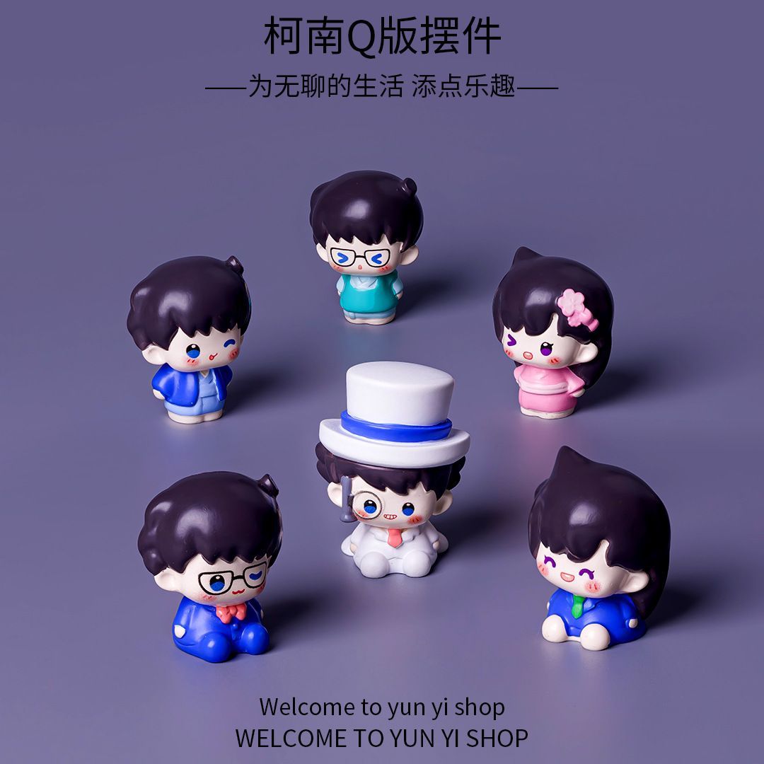Desk Setup Room - Statuette in Resina di Detective Conan,