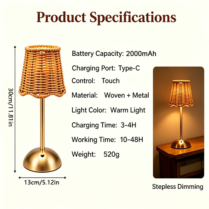 Lampada da Tavolo Artistica in - Desk Setup Room recensione e prezzo