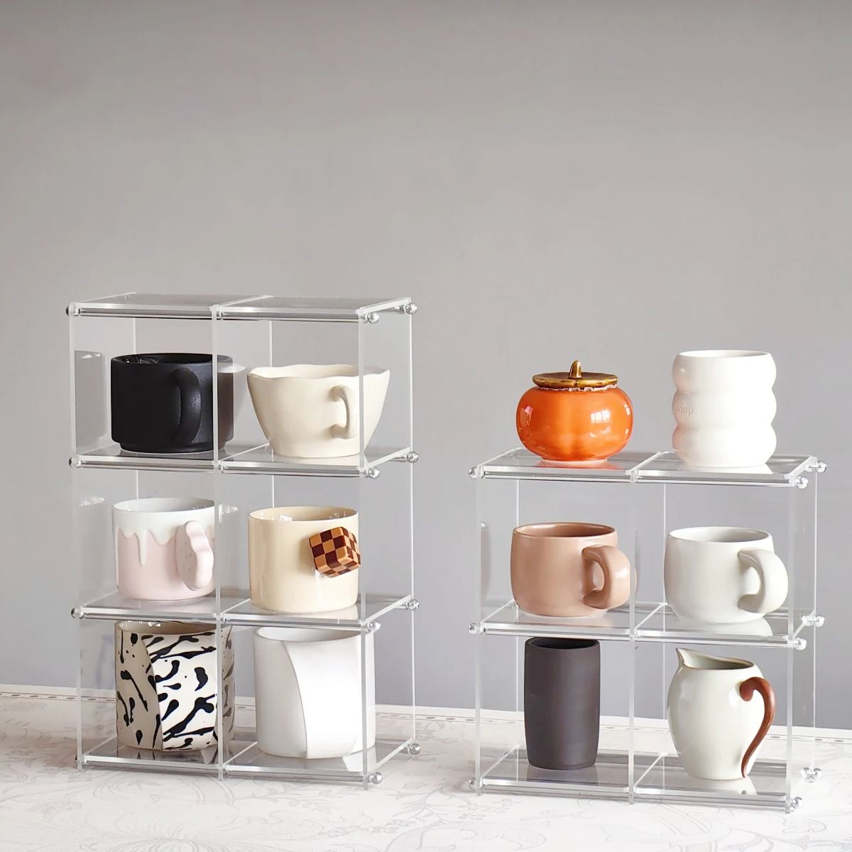Espositore in acrilico Porta t - Desk Setup Organizer recensione e prezzo