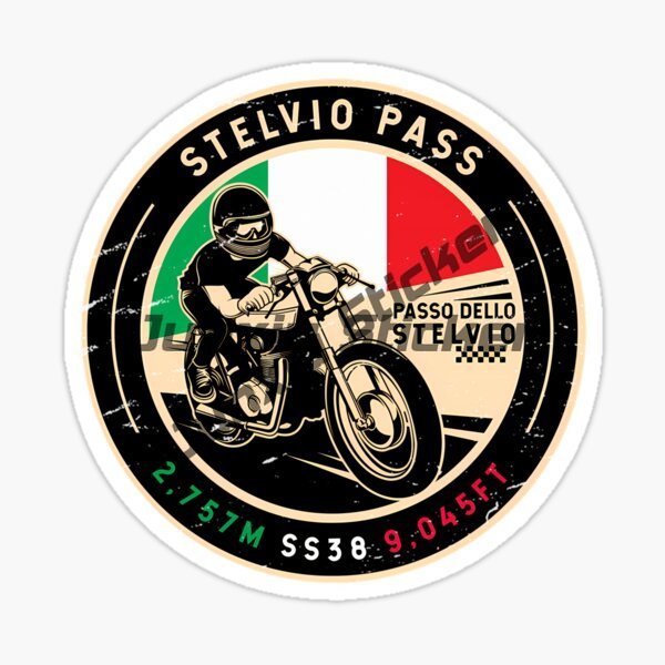 STELVIO PASS ITALIA Adesivi pe - Desk Setup Room recensione e prezzo
