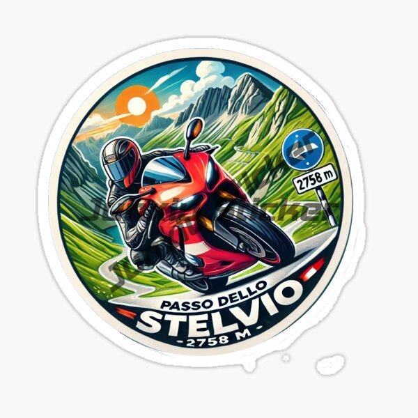STELVIO PASS ITALIA Adesivi pe - Desk Setup Room recensione e prezzo