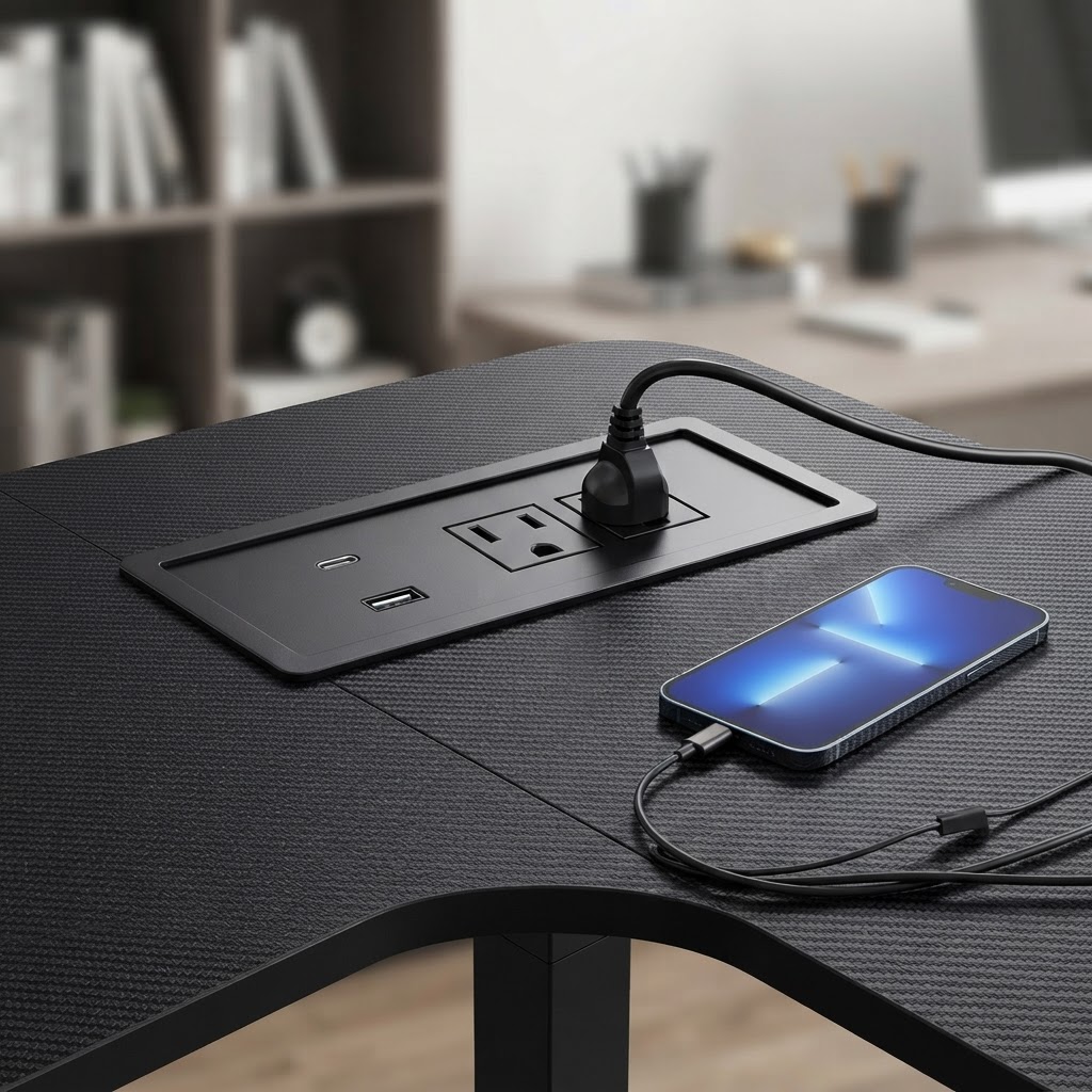 Scrivania elettrica regolabile - Dual Monitor Desk Setup recensione e prezzo