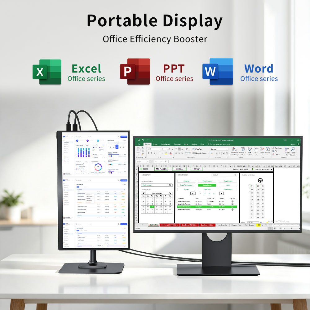 Monitor Portatile MAFNKOU da 1 - Dual Monitor Desk Setup recensione e prezzo