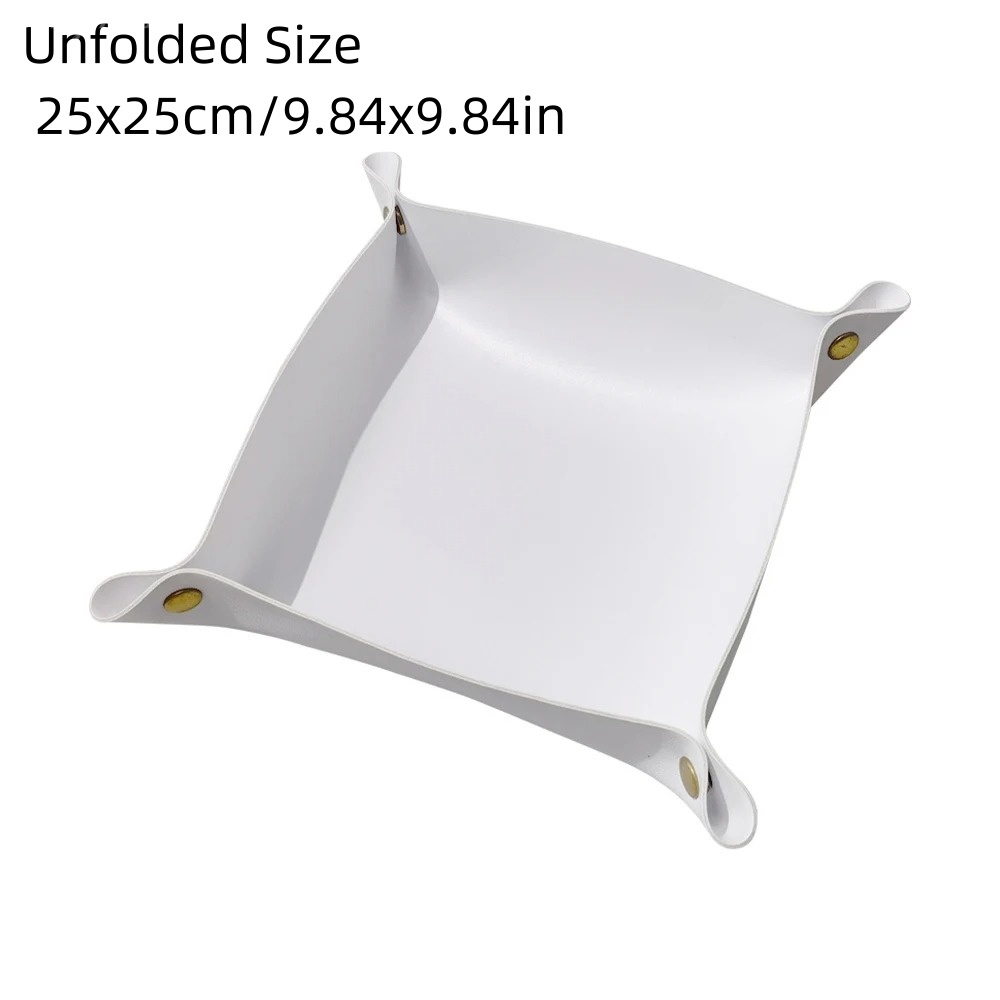 1 Pezzo Vassoio in Pelle 25x25 - Desk Setup Organizer recensione e prezzo