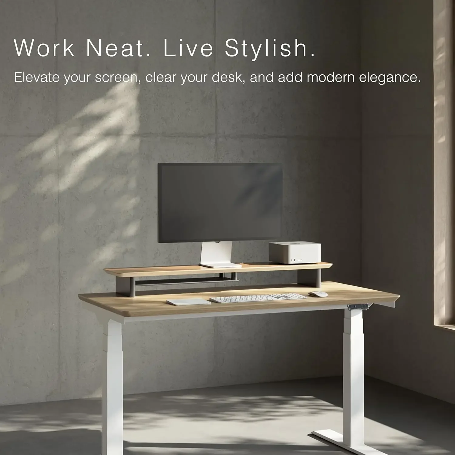 Scrivania Ergonomica a Due Liv - Dual Monitor Desk Setup recensione e prezzo
