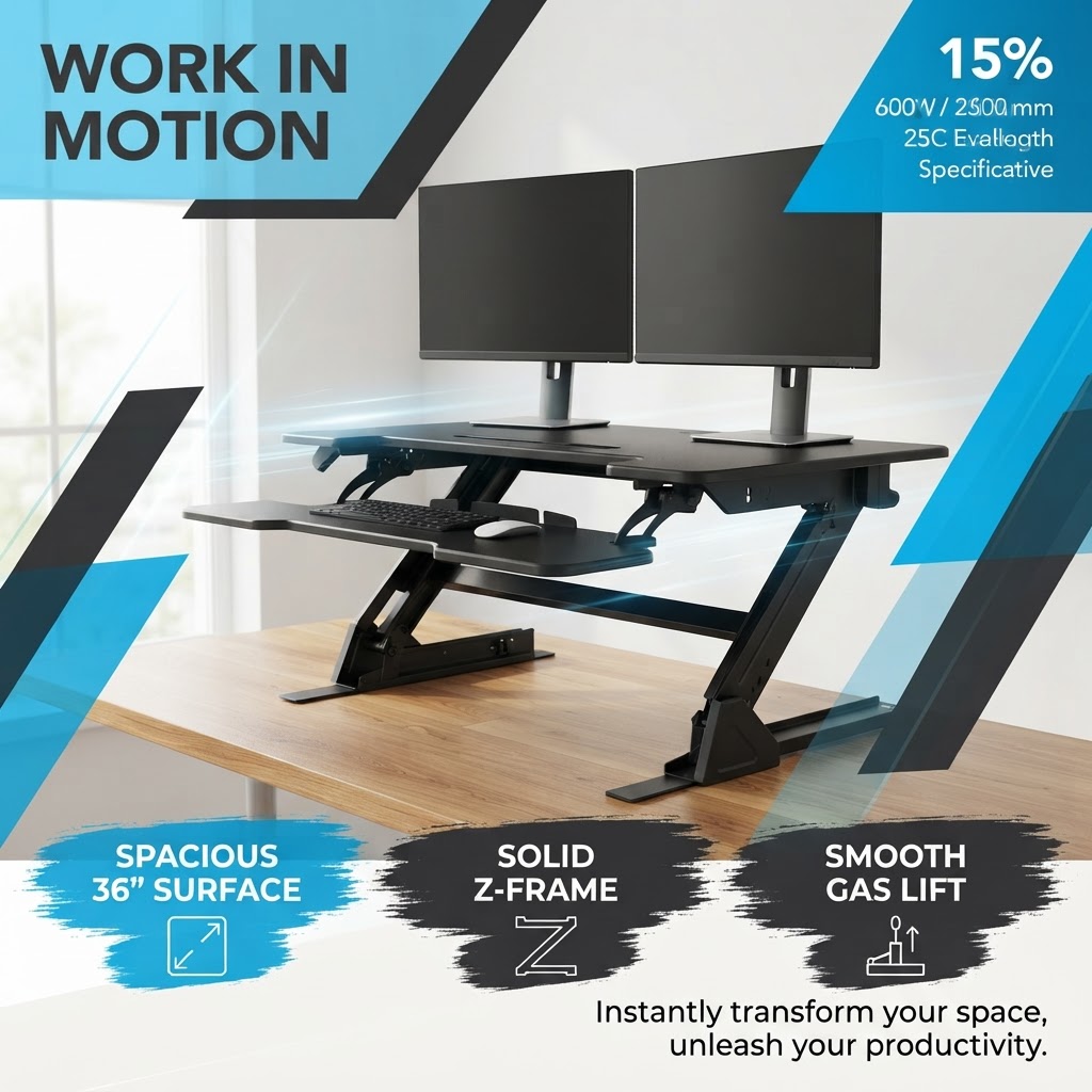 Convertitore per scrivania reg - Dual Monitor Desk Setup recensione e prezzo