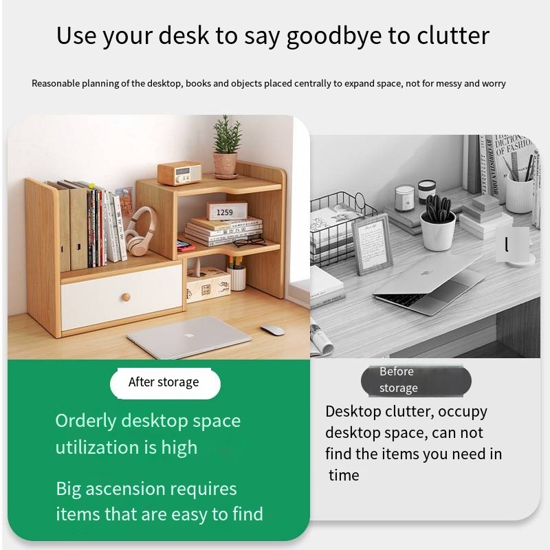 Scaffale da scrivania Scaffale - Desk Setup Organizer recensione e prezzo