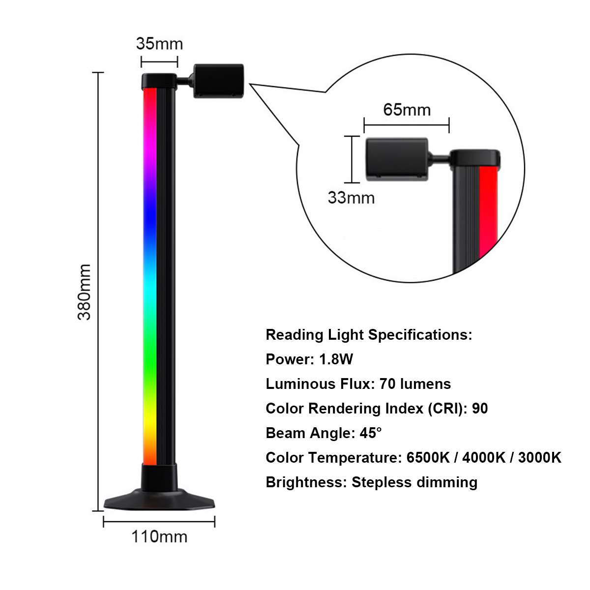 Barra luminosa intelligente a  - Desk Setup Tv recensione e prezzo